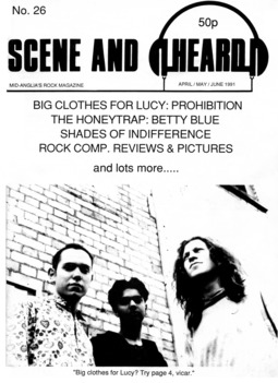 Cover of Scene and Heard Issue 26