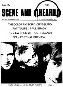 Cover of Scene and Heard Issue 27